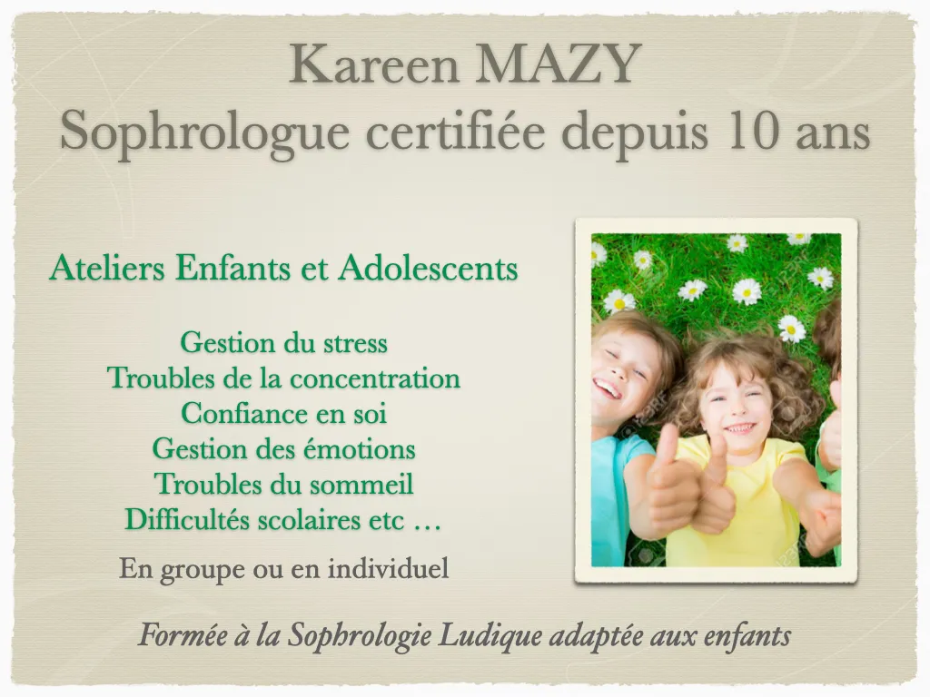 Kareen Guillemin Mazy Sophrologue Réflexologue plantaire Naturopathe · Photos 5